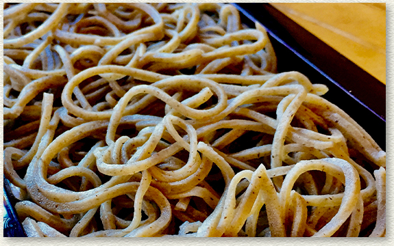 挽きぐるみ蕎麦